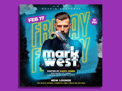 Dj Flyer Template