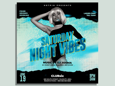 Night Club Party Flyer Template