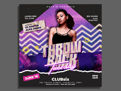 Night Club Flyer Template summer flyer