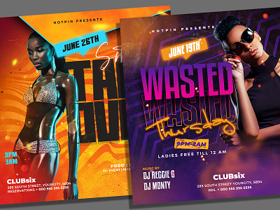 Night Club Flyer Bundle Template