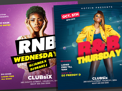 Night Club Flyer Bundle Template vip lounge