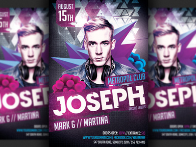 Guest Dj Party Flyer Template