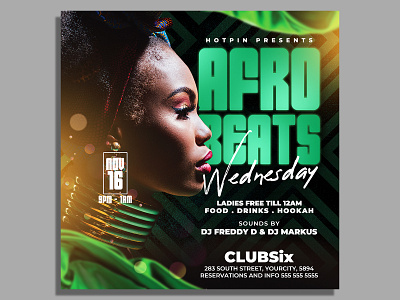 Night Club Flyer Template weekend event