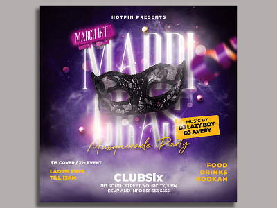 Mardi Gras Flyer Template