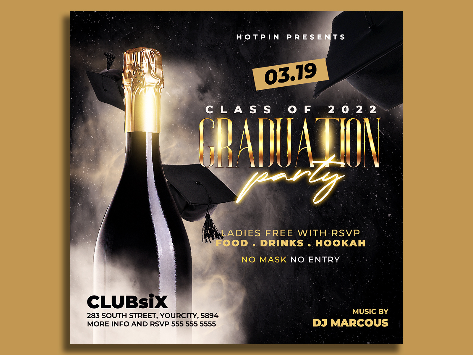 Graduation Flyer Template By Hotpin On Dribbble