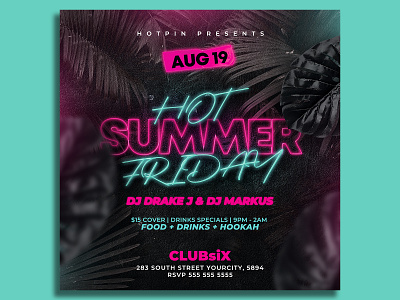 Summer Flyer Template