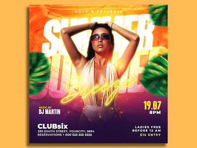 Summer Flyer Template