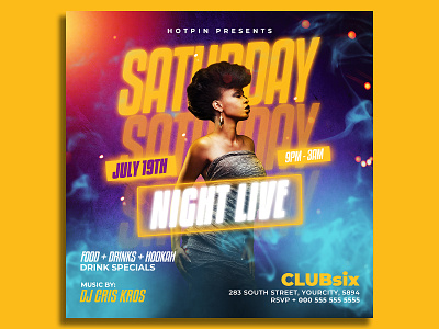 Night Club Flyer Template