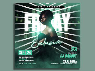 Party Flyer Template rb