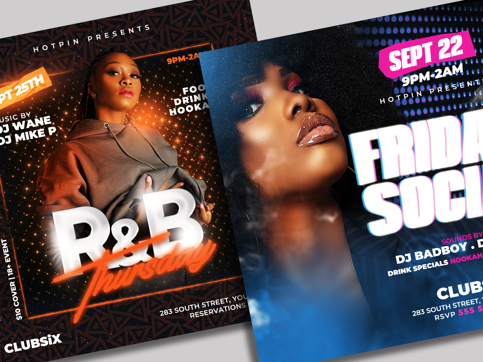 Night Club Flyer Bundle by Hotpin on Dribbble