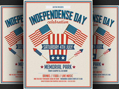 Independence Day Flyer Template 4th of july barbecue flyer bbq flyer bbq restaurant beach party cookout event grill restaurant independence day memorial day flyer picnic summer