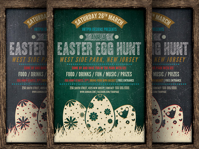 Easter Egg Hunt Flyer Template easter egg hunt easter flyer easter poster egg hunt flyer event flyer flyer template holiday print psd