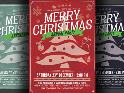 Christmas Party Flyer Template christmas 2016 christmas and new year party christmas flyer christmas invitation christmas party flyer holiday merry christmas merry christmas card new year party flyer party poster