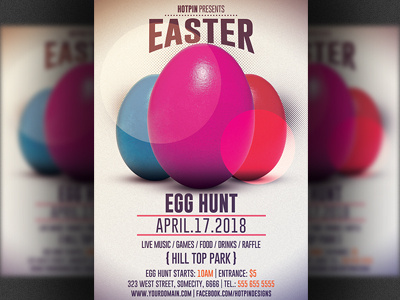 Easter Egg Hunt Flyer Template colorful design easter egg hunt flyer easter flyer easter poster egg hunt flyer event flyer template invitation modern psd spring