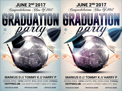 Graduation Party Flyer Template college glamour grads flyer graduation flyer graduation night high school poster prom flyer prom night prom night flyer prom party template