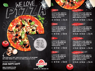 Pizza Offer Designs Themes Templates And Downloadable Graphic Elements On Dribbble