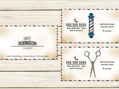Barber shop Business Card Template appointment card barber business card barber shop card barbershop barbershop business card calling card design business card design hair cutting hair salon card photoahop psd template