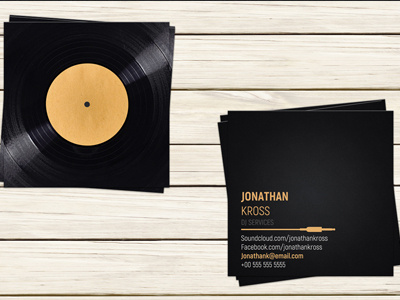 Dj Business Card Template