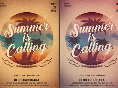 Summer Party Flyer Template