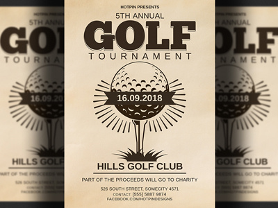 Golf Tournament Flyer