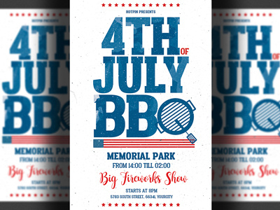 Independence Day Flyer Template by Hotpin on Dribbble