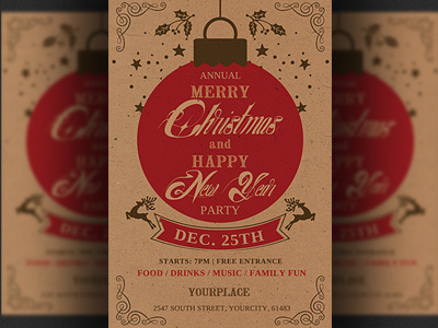 Christmas Flyer Template