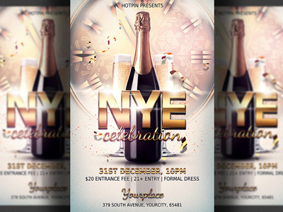 New Years Eve Party Flyer