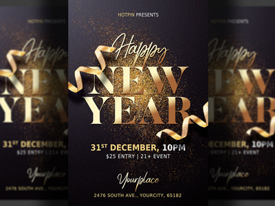 New Year Eve Flyer Template