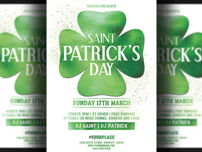 St. Patricks Day Flyer Template