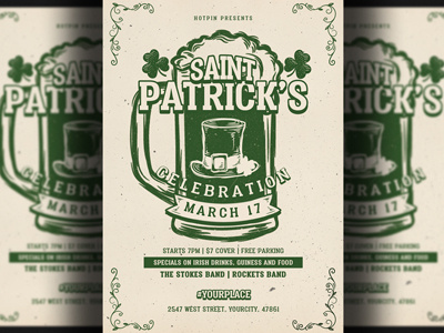 Saint Patricks Day Flyer Template