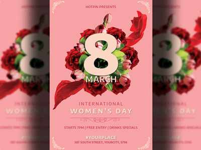 Womens Day Flyer Template