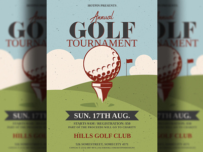 Golf Tournament Flyer Template charity golf cup golf golf ball golf club golf course golf cup golf event golf flyer golf invitation golf poster golf tournament golfer golfing hotpin olympics ryder cup rydercup sport sport flyer