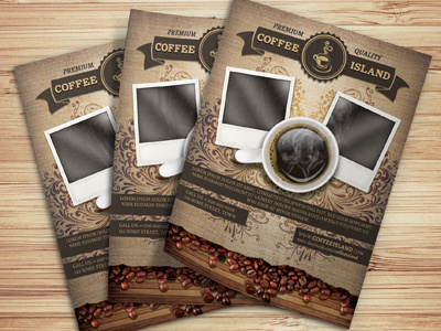Coffee Shop Magazine ad or Flyer Template