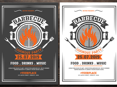 Bbq Barbecue Flyer Template barbecue barbecue flyer bbq bbq flyer cookout design event flyer flyer template grill invitation party flyer photoshop poster print promotion psd restaurant sunday template
