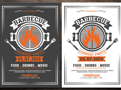 Bbq Barbecue Flyer Template