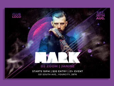 Dj Party Flyer Template