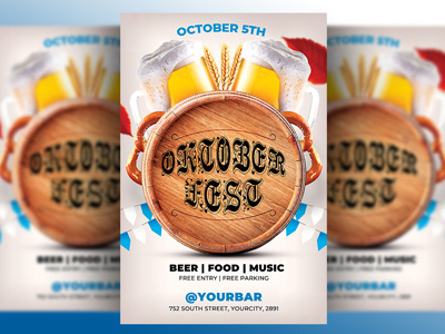 Oktoberfest Flyer Template