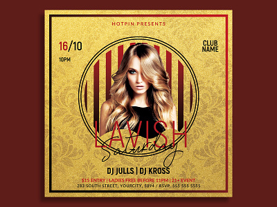 Night Club Party Flyer Template