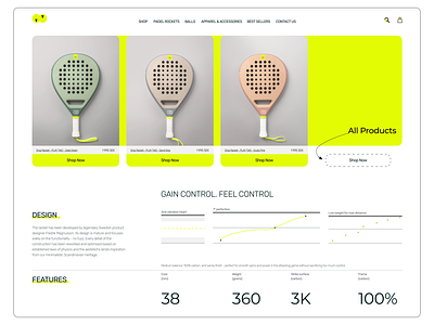 Tennis Rackets - home page