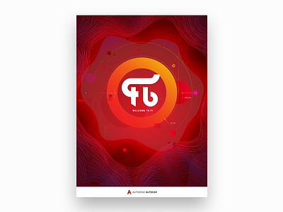 AutoCAD Pi release (Only 46 builds!) autocad autodesk poster