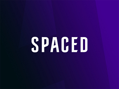 SPACED - logo concept brand branding challenge clean future logo space spacedchallenge spacetravel