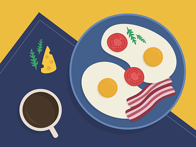 Breakfast illustration