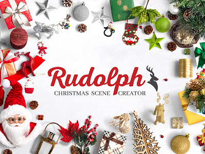 Rudolph Christmas Scene Creator