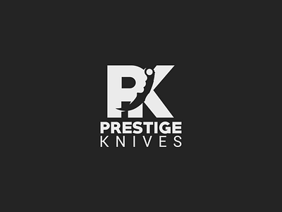 Prestige Knives bold counter strike csgo design gaming graphic design identity knives logo simple simplistic strong