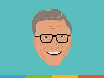 Bill Gates Illustration