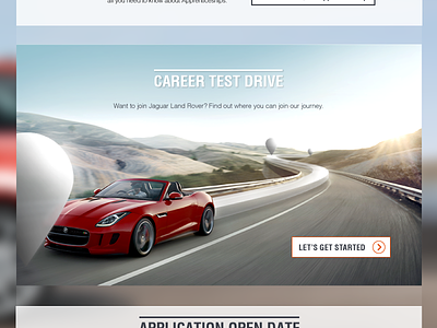 Job Matcher - Home automobile car careers game html5 jaguar jlr jobs land rover location speed ui