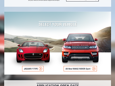 Job Matcher - Select Vehicle automobile car careers game jaguar jlr jobs land rover location speed