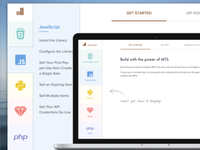 Developer pages
