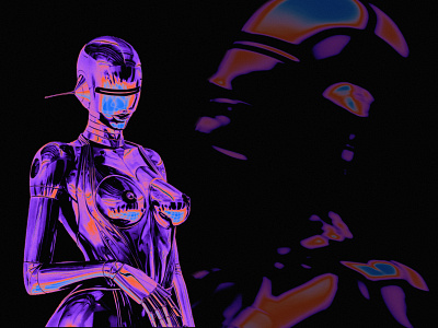 :// HEAT MAP ANDROIDS android androids cyberpunk cyberpunk art cyborgs dark dark art design digital art futuristic graphic design horror illustration
