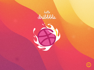 Hello dribbble! agency app branding design dribbble hello hellodribbble interface logo tv typography ui uidesign vector web website